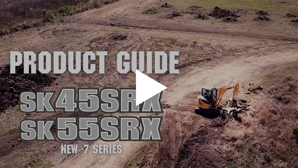 Mini Excavator | SK55SRX-7 Cab | KOBELCO USA